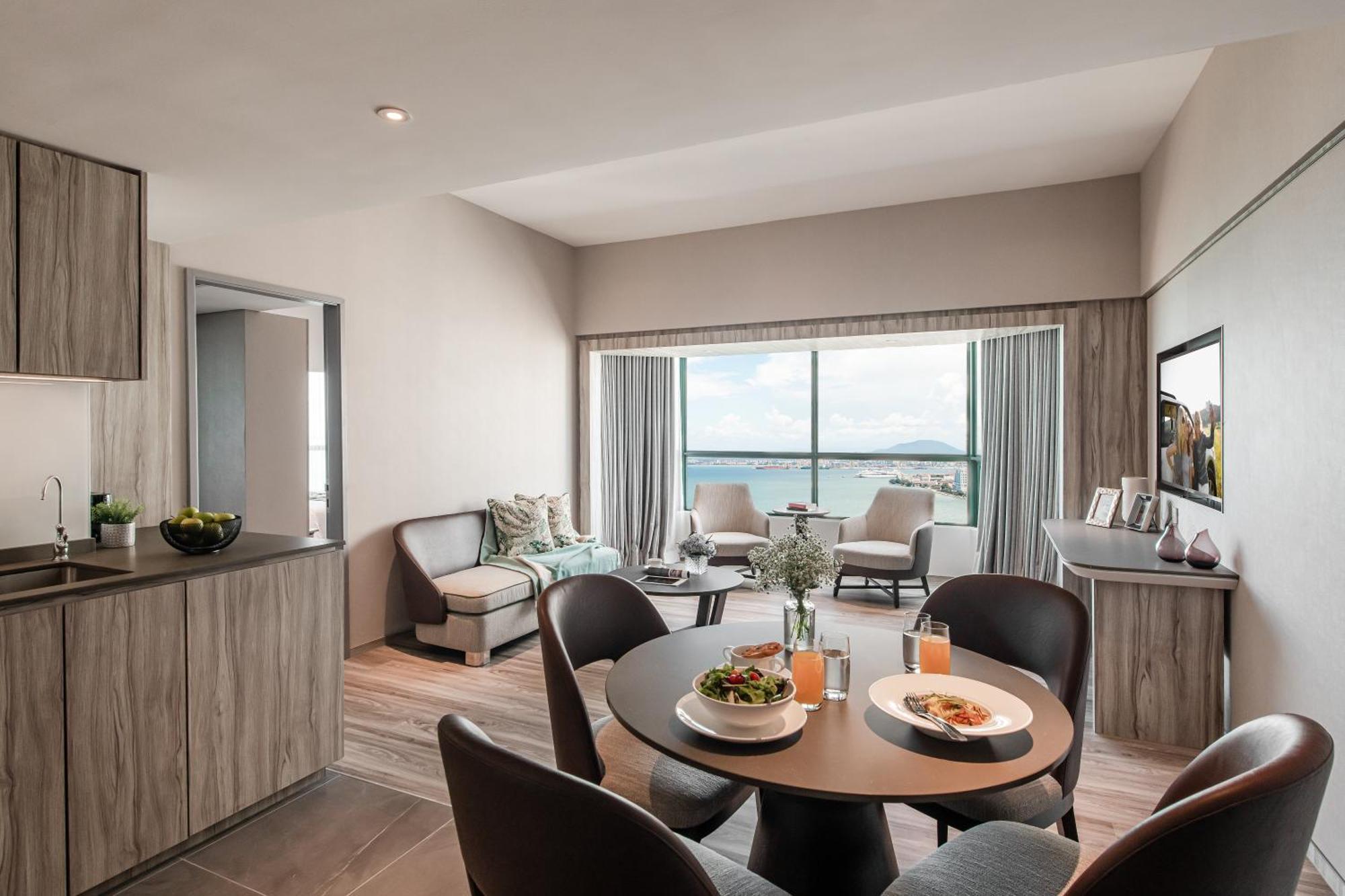 Ascott Gurney Penang Hotell George Town Eksteriør bilde A suite at the hotel